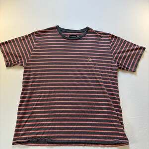 Barney Cools Short Sleeve T-Shirt, Embroidered Logo, Men’s XL, Striped